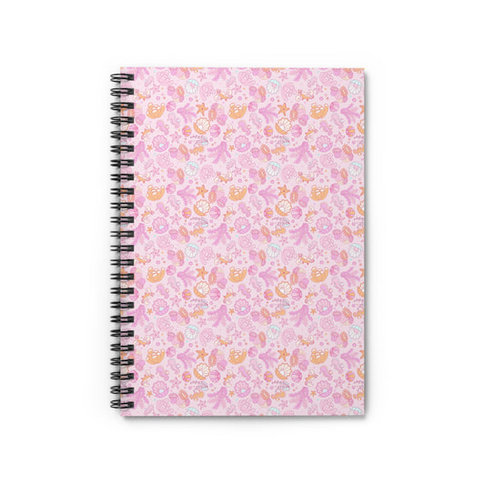 Cute Floral Spiral Notebook - Perfect for School & Journaling