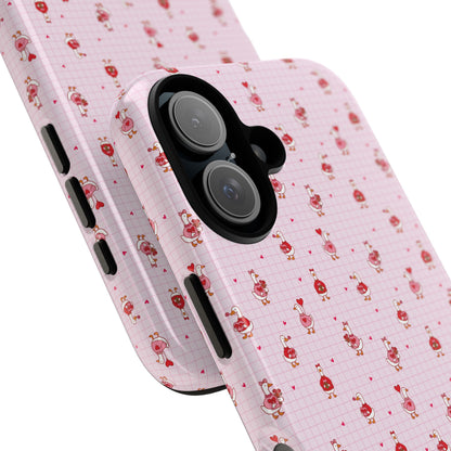 Silly Goose Valentine Phone Case