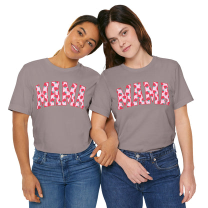 Mama Floral Print Unisex Jersey Tee - Perfect Gift for Moms