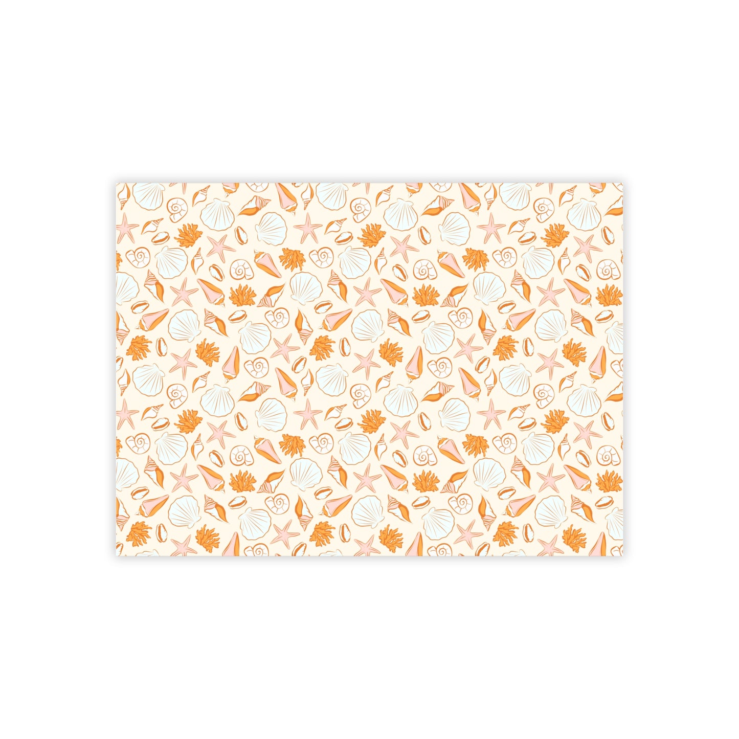 Seashell Note Pads - Coastal Decor, Beach Lover Gift, Stationery Set, Memo Pads for Journaling, Office Supplies