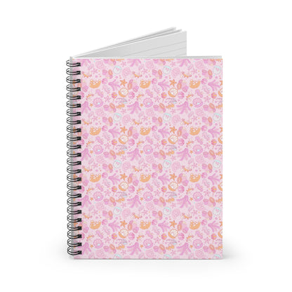 Cute Floral Spiral Notebook - Perfect for School & Journaling