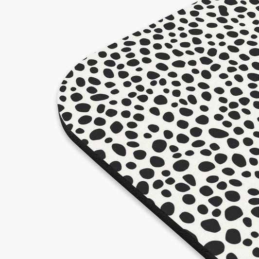 Chic Polka Dot Mouse Pad | Modern Office Decor, Desk Accessory, Laptop Pad, Gift for Her, Minimalist Home Office