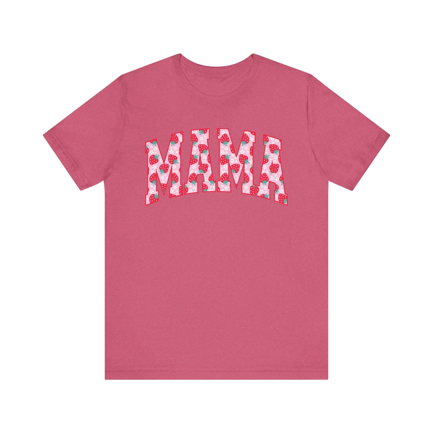 Mama Floral Print Unisex Jersey Tee - Perfect Gift for Moms