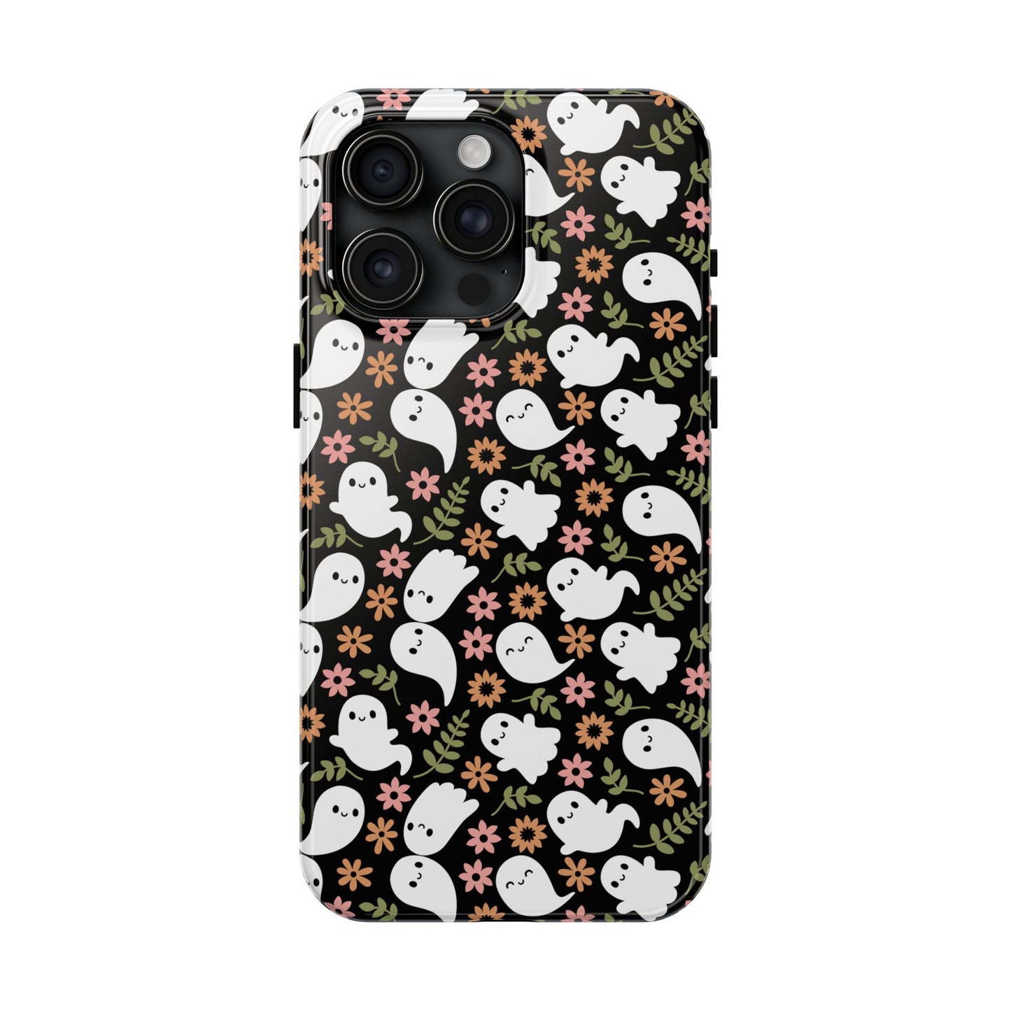 Cute Ghosts Tough Phone Cases | Spooky Fun Protection | Halloween Gift | Trendy Cell Phone Cover