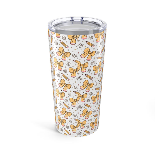 Charming Floral Tumbler | 20oz Insulated Drinkware, Perfect Gift for Tea Lovers, Spring Decor, Birthday, Cute Accessories