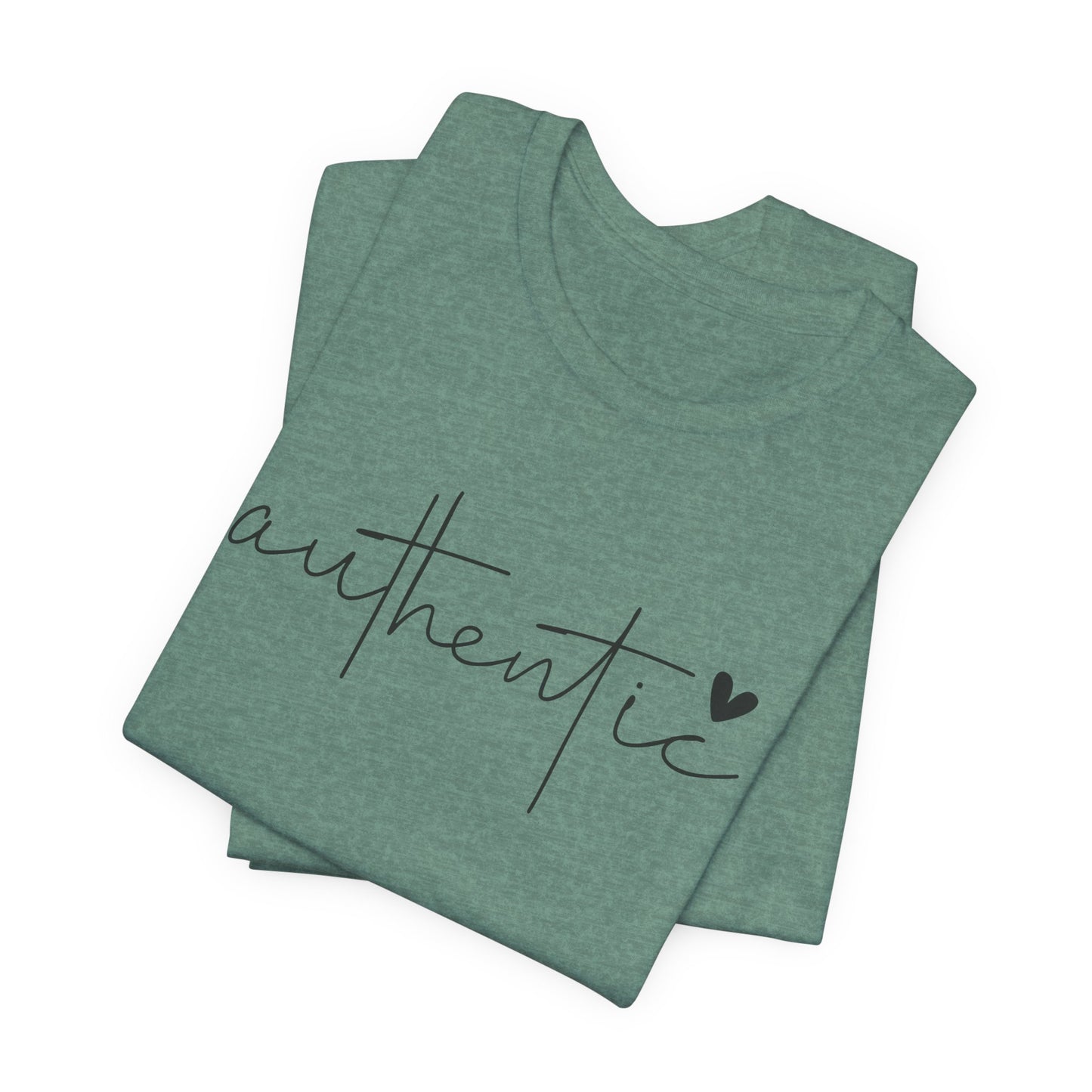 Authentic Unisex Short Sleeve Tee - Embrace Your True Self