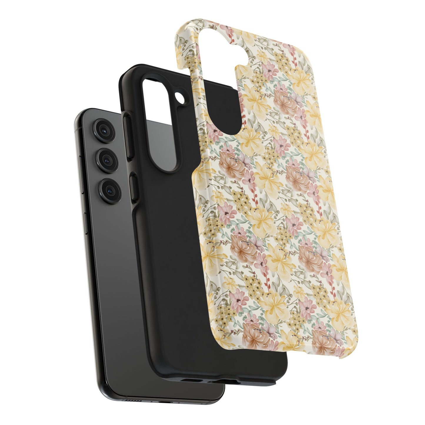 Floral Tough Phone Cases - Durable Protection, Stylish Accessories for Garden Lovers, Nature Enthusiasts, Birthdays, Holidays