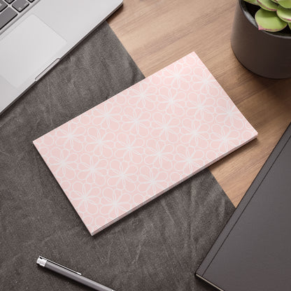 Stylish Floral Post-it® Note Pads | Pink Sticky Notes for Organizing, Planning, Office, Gifts, Journaling