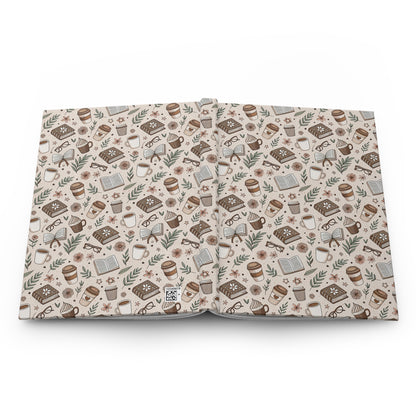 Cozy Coffee Lover's Journal | Softcover Diary for Notes, Sketches, Gifts, Home Decor, Study & Planner