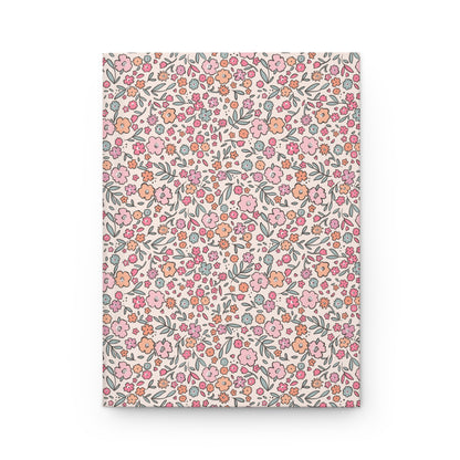 Floral Hardcover Journal - Pretty Notebook for Writing, Journal, Diary, Gift for Her, Creative Planner