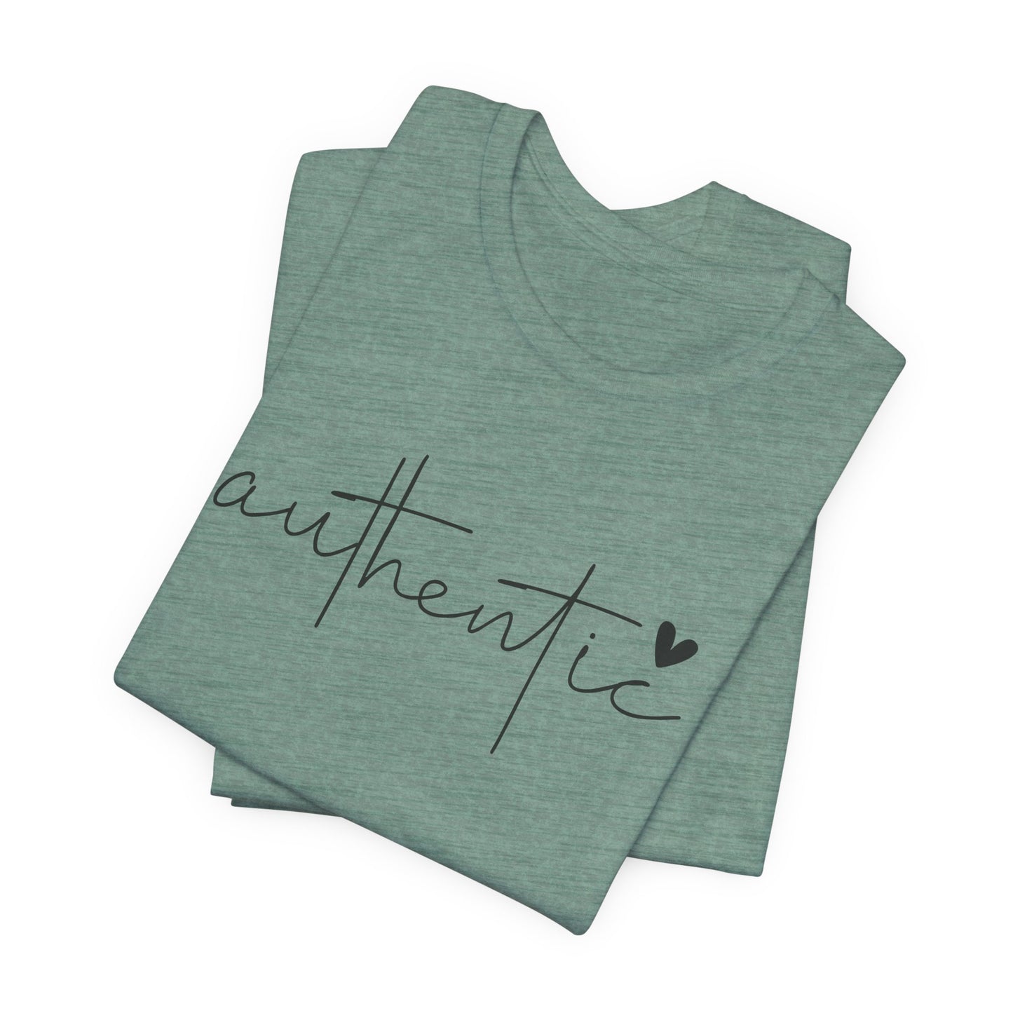 Authentic Unisex Short Sleeve Tee - Embrace Your True Self