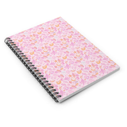 Cute Floral Spiral Notebook - Perfect for School & Journaling