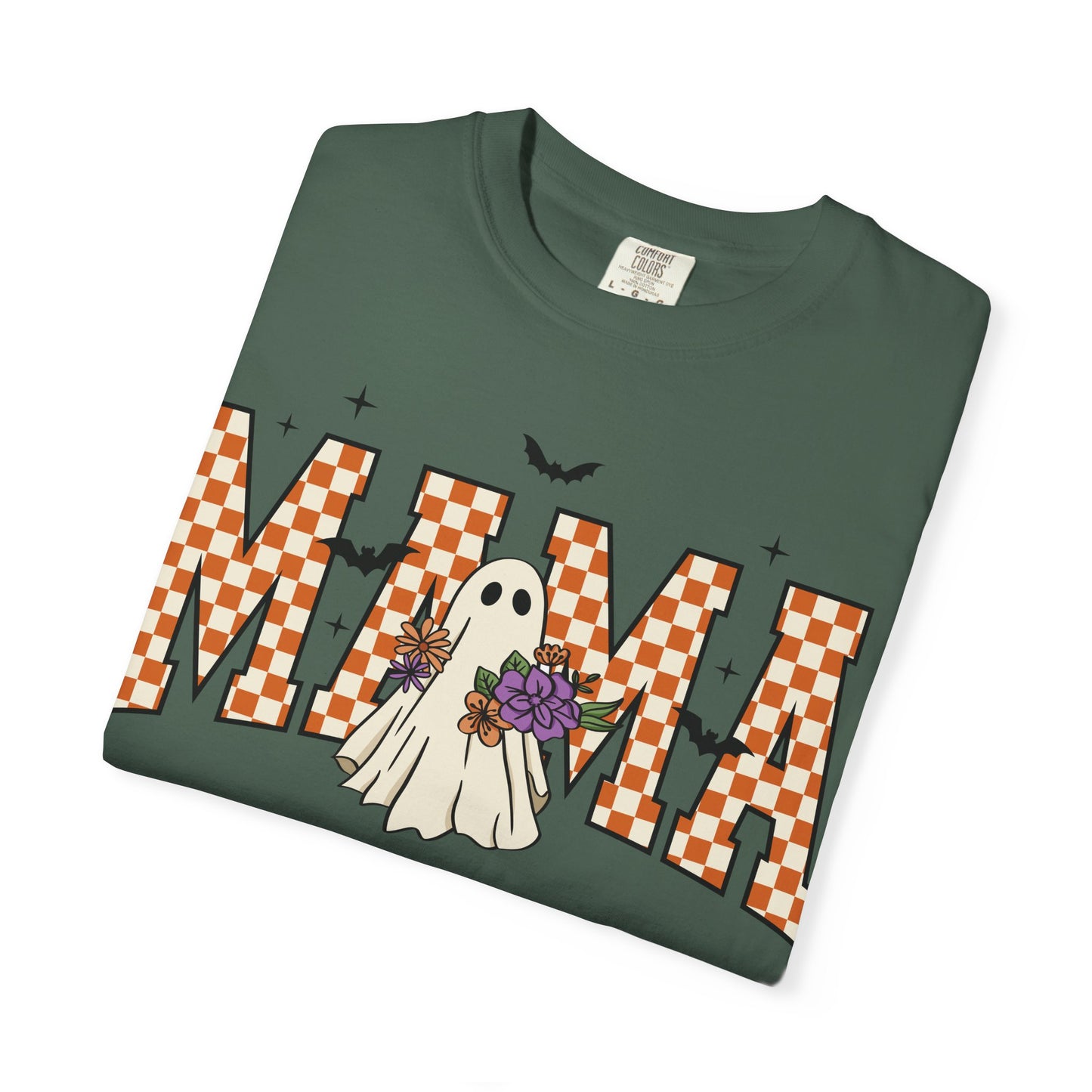 Ghostly Mama T-shirt, Spooky Mama Shirt, Halloween Tee, Gift for Mom, Fall Fashion, Unisex Graphic Tee