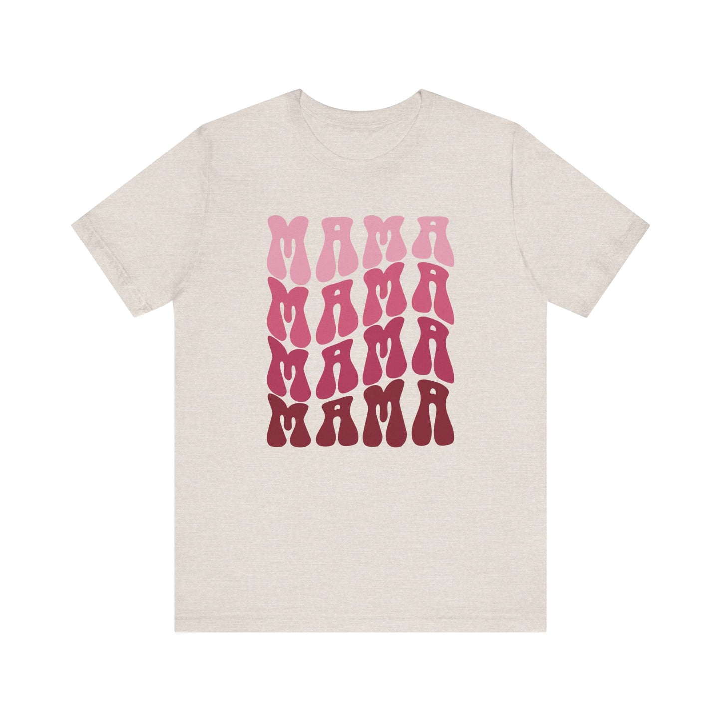 Mama Love Unisex Tee - Perfect Gift for Moms, Cute Mother's Day Shirt, Casual Wear, Graphic Tee, Family Celebration