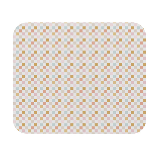 Chic Geometric Mouse Pad | Colorful Computer Accessory, Desk Decor, Office Gift, Stylish Workstation, Computer Mat