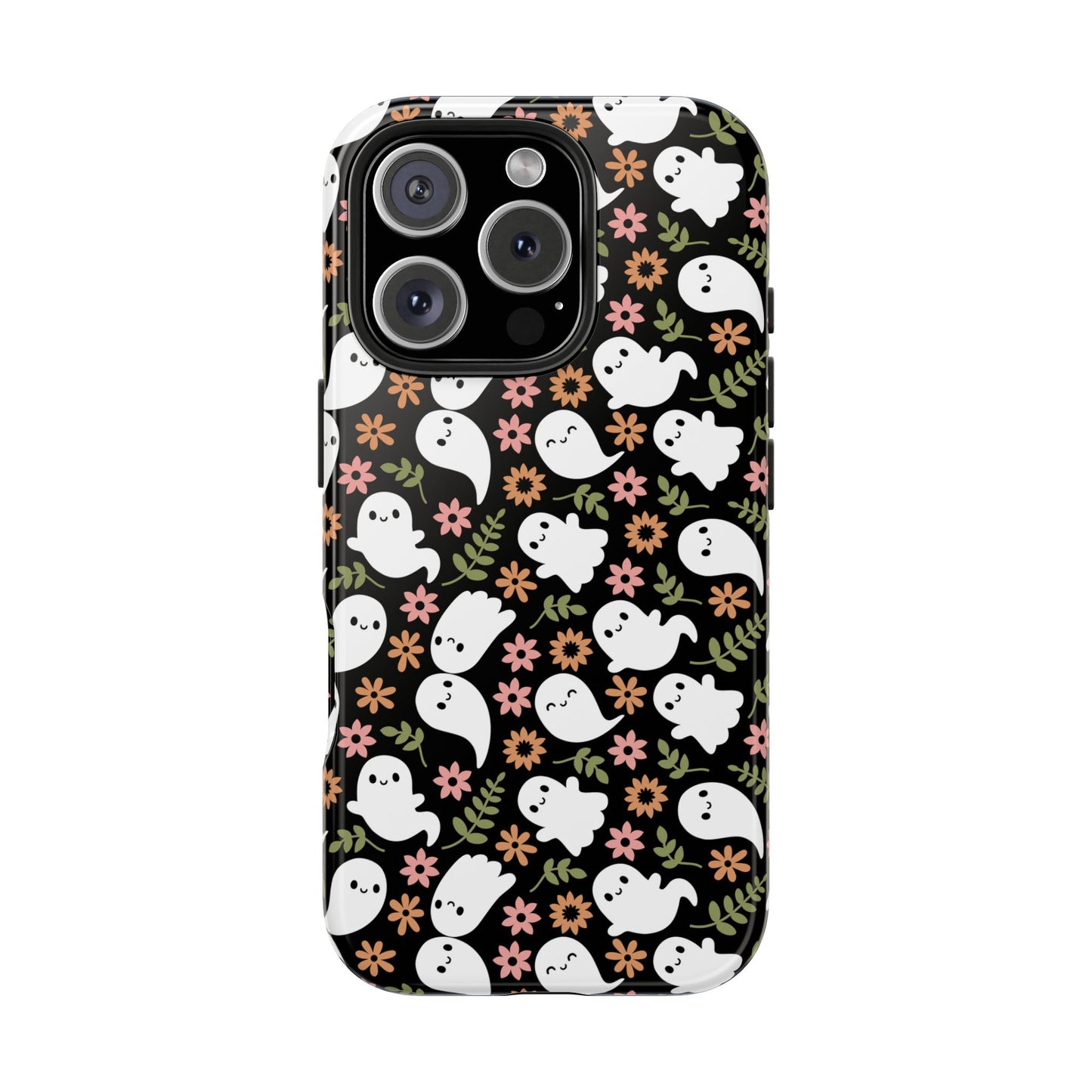 Cute Ghosts Tough Phone Cases | Spooky Fun Protection | Halloween Gift | Trendy Cell Phone Cover