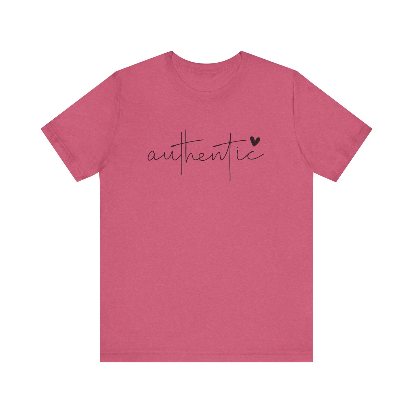 Authentic Unisex Short Sleeve Tee - Embrace Your True Self