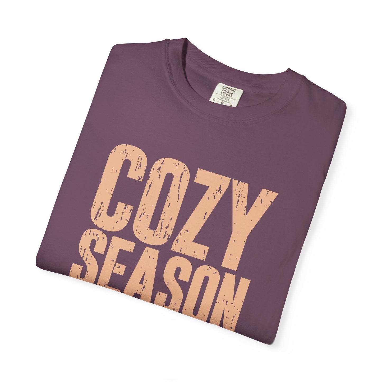 Cozy Season T-shirt for Autumn Vibes | Unisex Garment-Dyed Tee, Fall Apparel, Seasonal Fashion, Casual Wear, Gift Idea