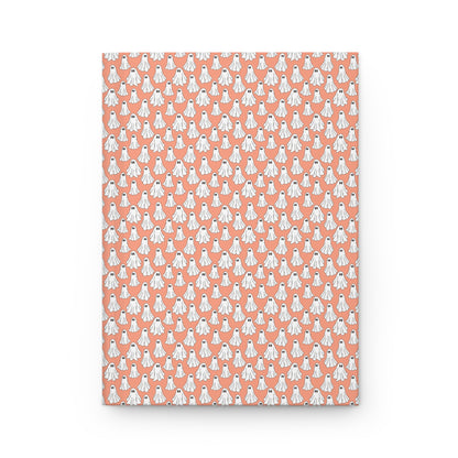 Cute Ghosts Hardcover Journal | Perfect for Writing, Sketching, Halloween, Gifts for Teens, Stationery for Creatives