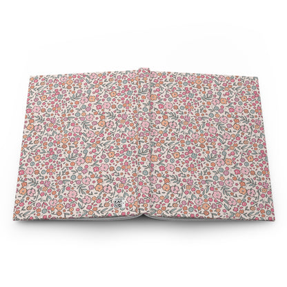 Floral Hardcover Journal - Pretty Notebook for Writing, Journal, Diary, Gift for Her, Creative Planner