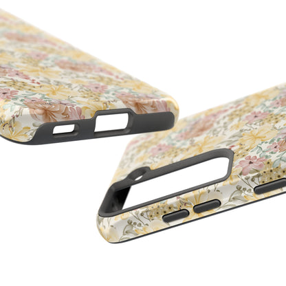 Floral Tough Phone Cases - Durable Protection, Stylish Accessories for Garden Lovers, Nature Enthusiasts, Birthdays, Holidays