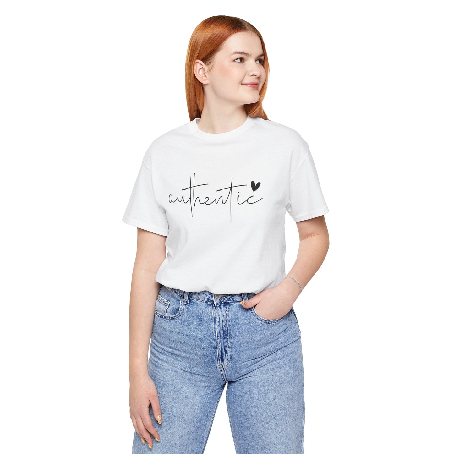 Authentic Unisex Short Sleeve Tee - Embrace Your True Self
