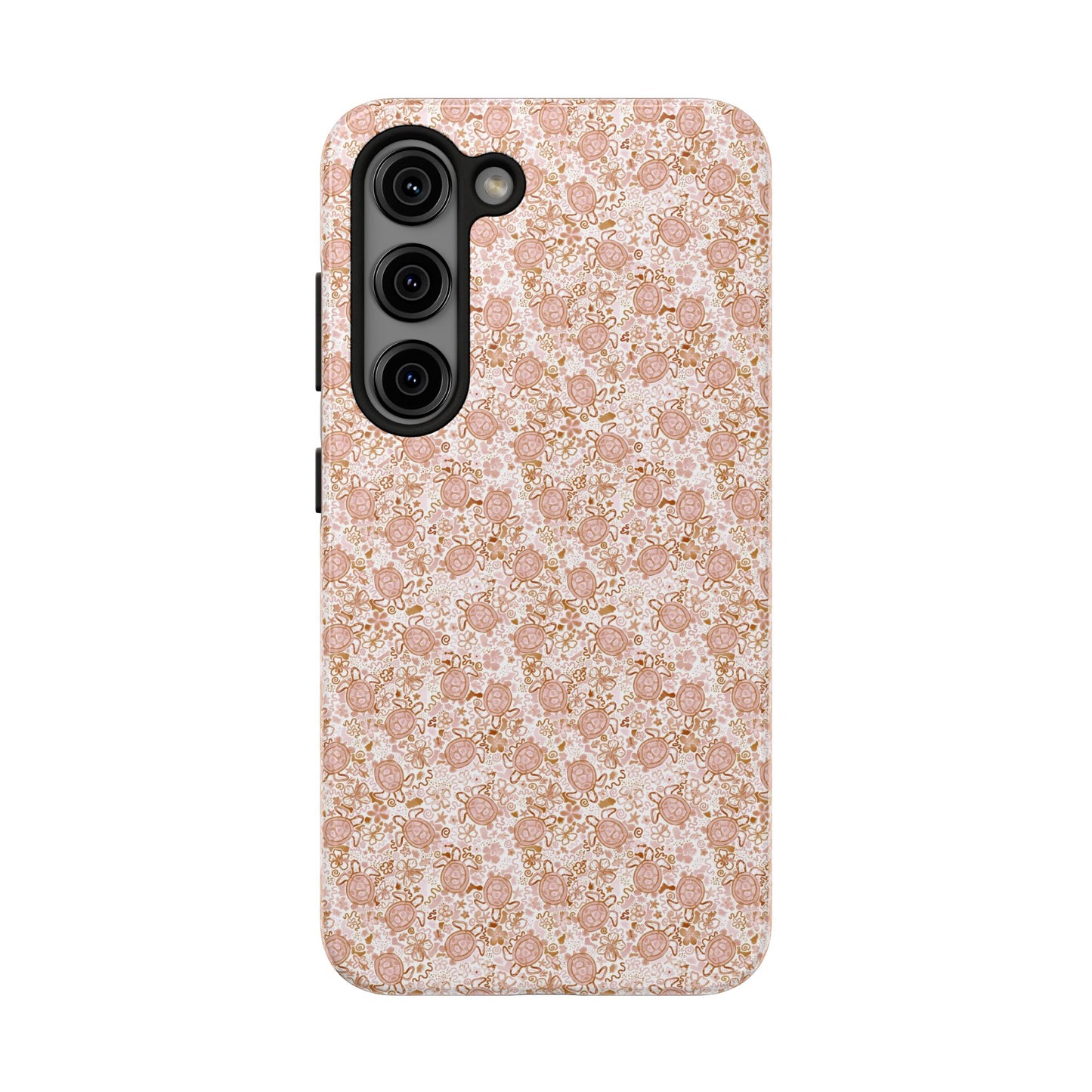 Tough Phone Case - Boho Turtle Design 🐢