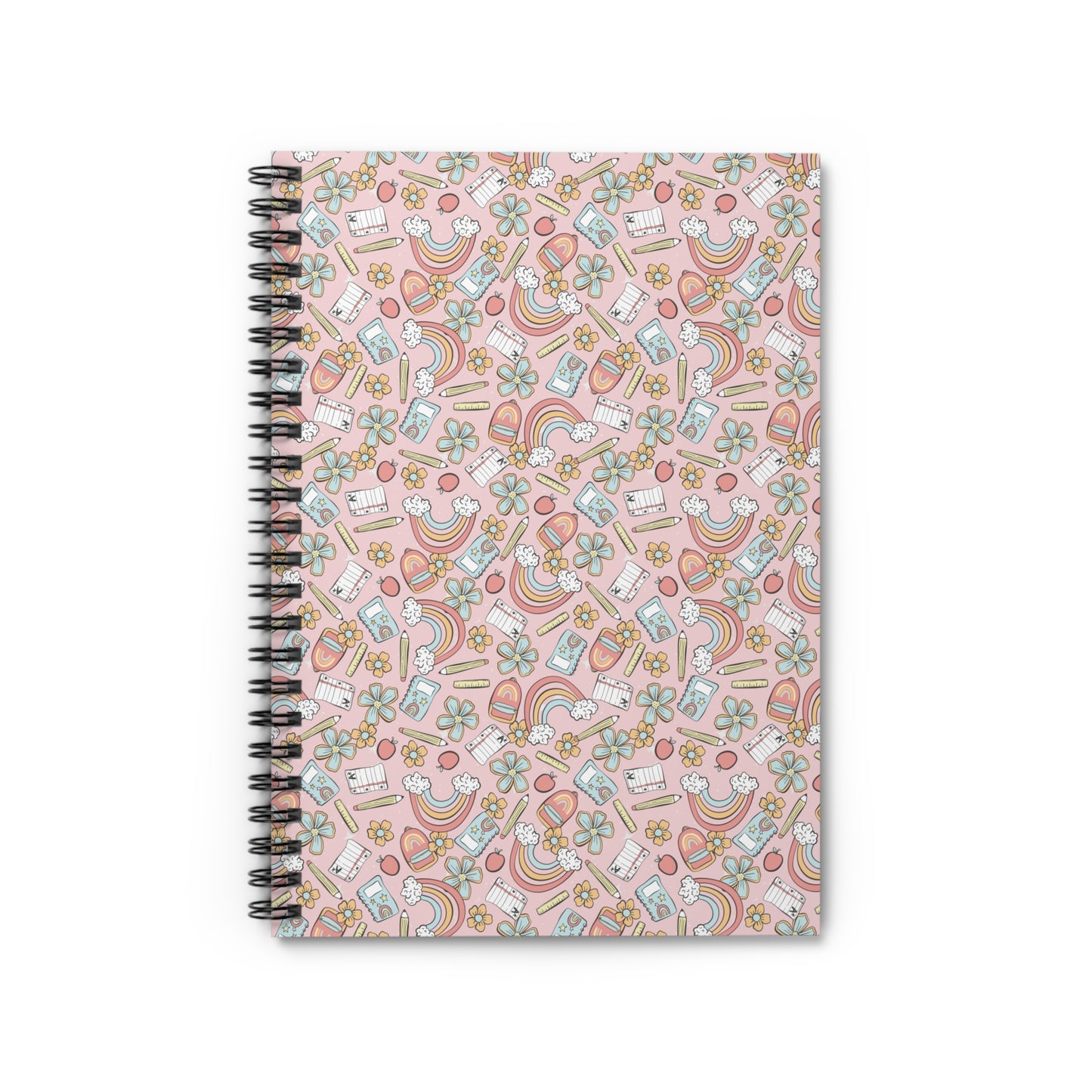 Pastel Teacher Notebook - Ruled Line, Educational Journal, School Supplies, Teacher Gift, Classroom Organizer, Back to School Gift