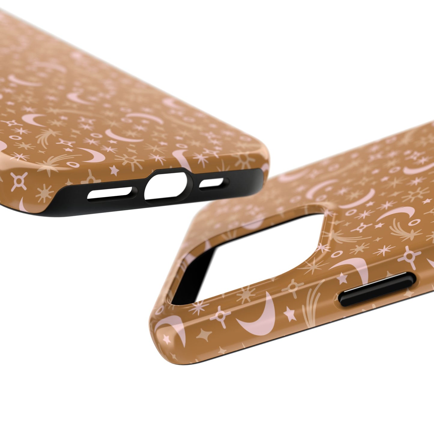 Celestial Tough Phone Cases - Starry Night, Astrology, Boho Chic, Gift for Her, Moon Phase Design