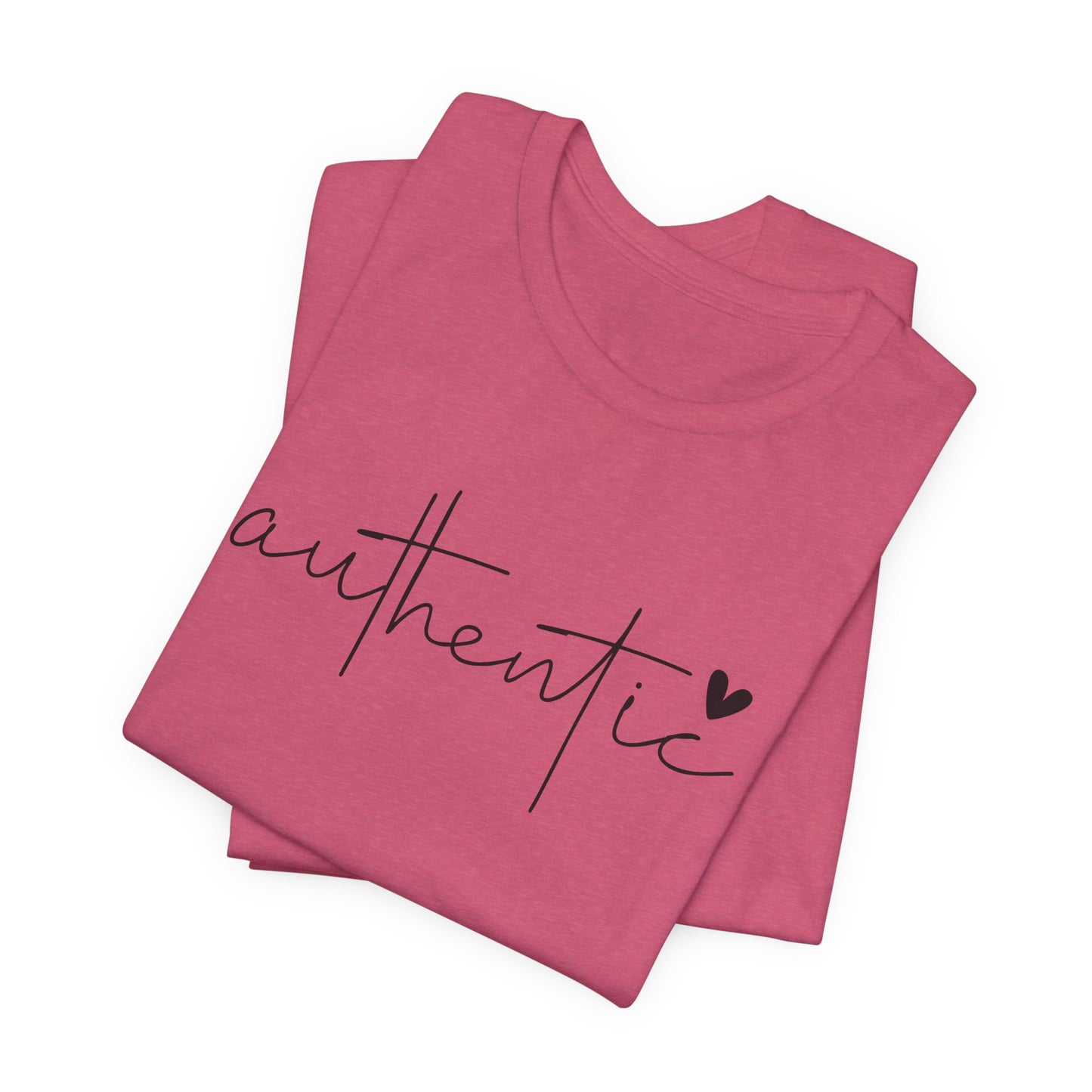 Authentic Unisex Short Sleeve Tee - Embrace Your True Self