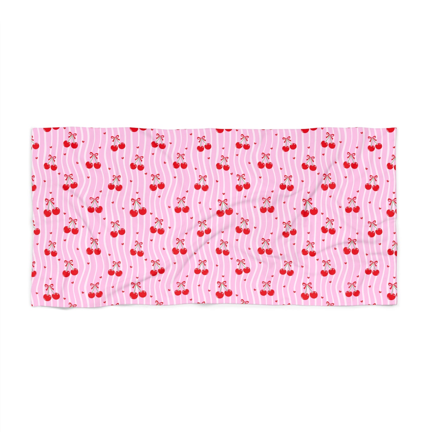 Cherry Pattern Beach Towel