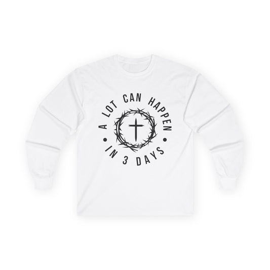 Crown of Thorns Christian Long Sleeve Tee