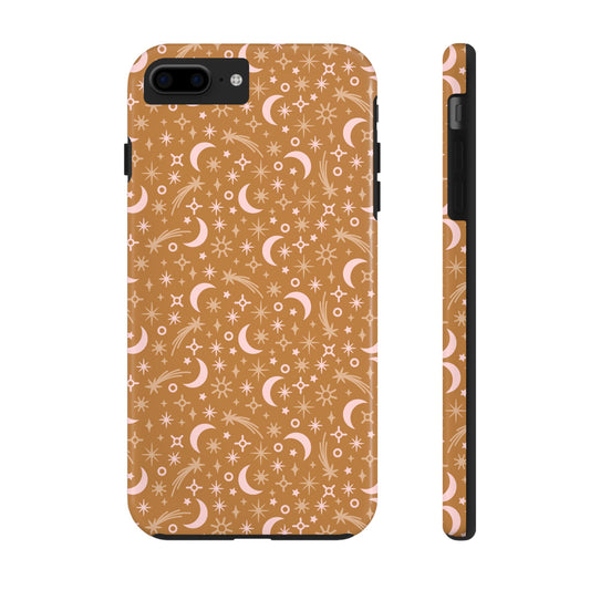 Celestial Tough Phone Cases - Starry Night, Astrology, Boho Chic, Gift for Her, Moon Phase Design