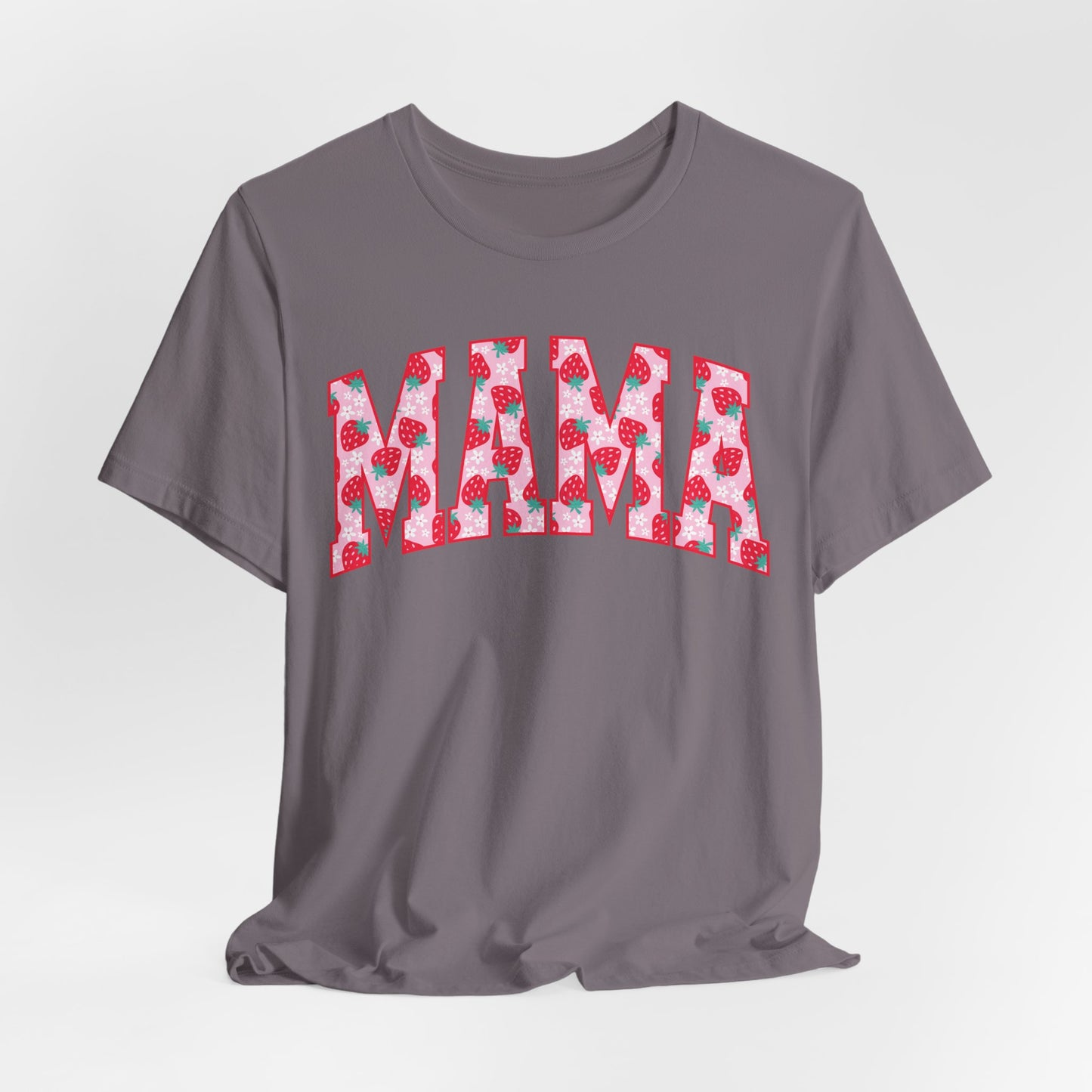 Mama Floral Print Unisex Jersey Tee - Perfect Gift for Moms