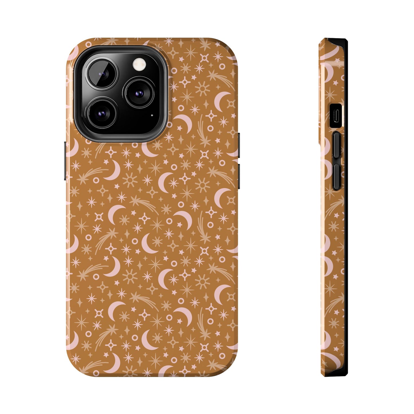 Celestial Tough Phone Cases - Starry Night, Astrology, Boho Chic, Gift for Her, Moon Phase Design