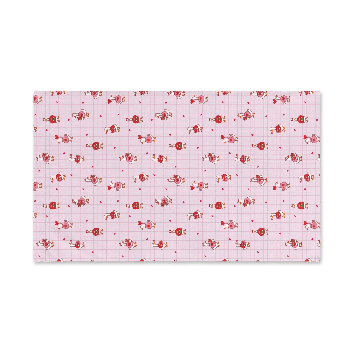 Floral Pink Kitchen Hand Towel