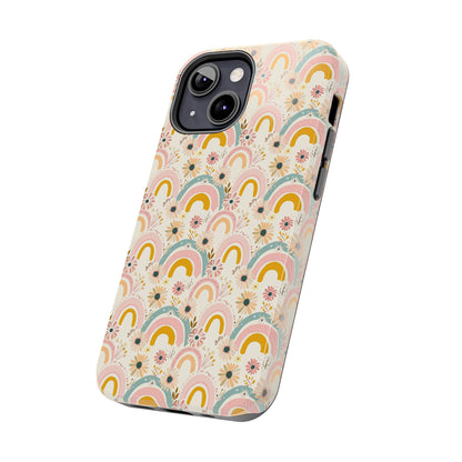 Phone Case - Muted Rainbow Design