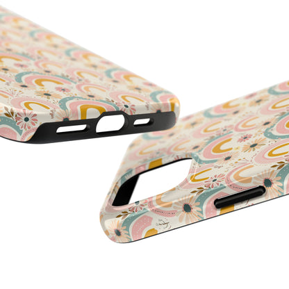 Phone Case - Muted Rainbow Design