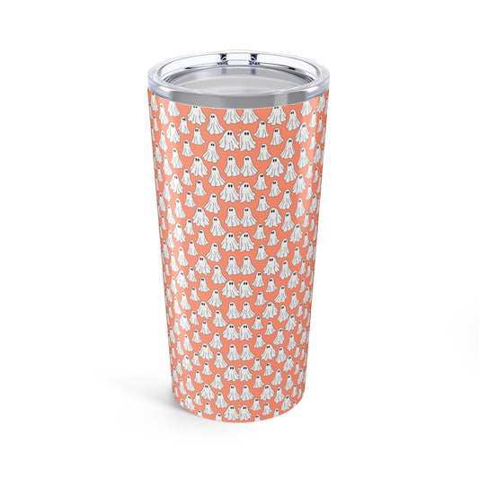 Ghostly Charm 20oz Tumbler | Cute Halloween Drinkware, Gift for Ghost Lovers, Travel Mug, Party Favor, Fall Decor