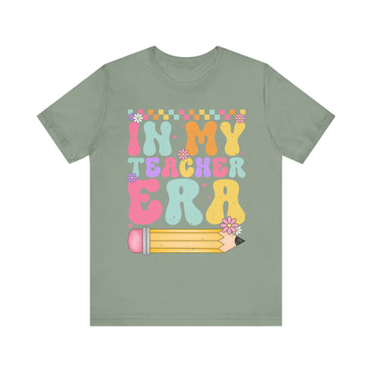 In My Teacher Era Unisex Jersey Tee - Fun Teacher Appreciation Gift