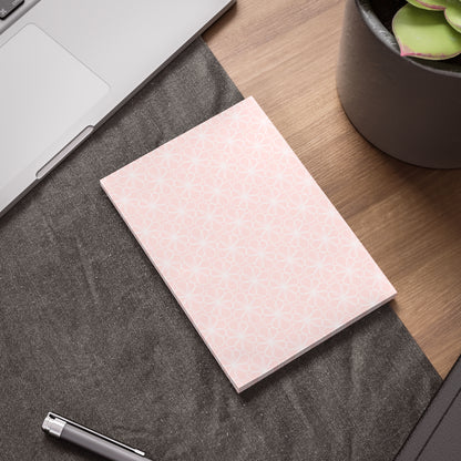 Stylish Floral Post-it® Note Pads | Pink Sticky Notes for Organizing, Planning, Office, Gifts, Journaling