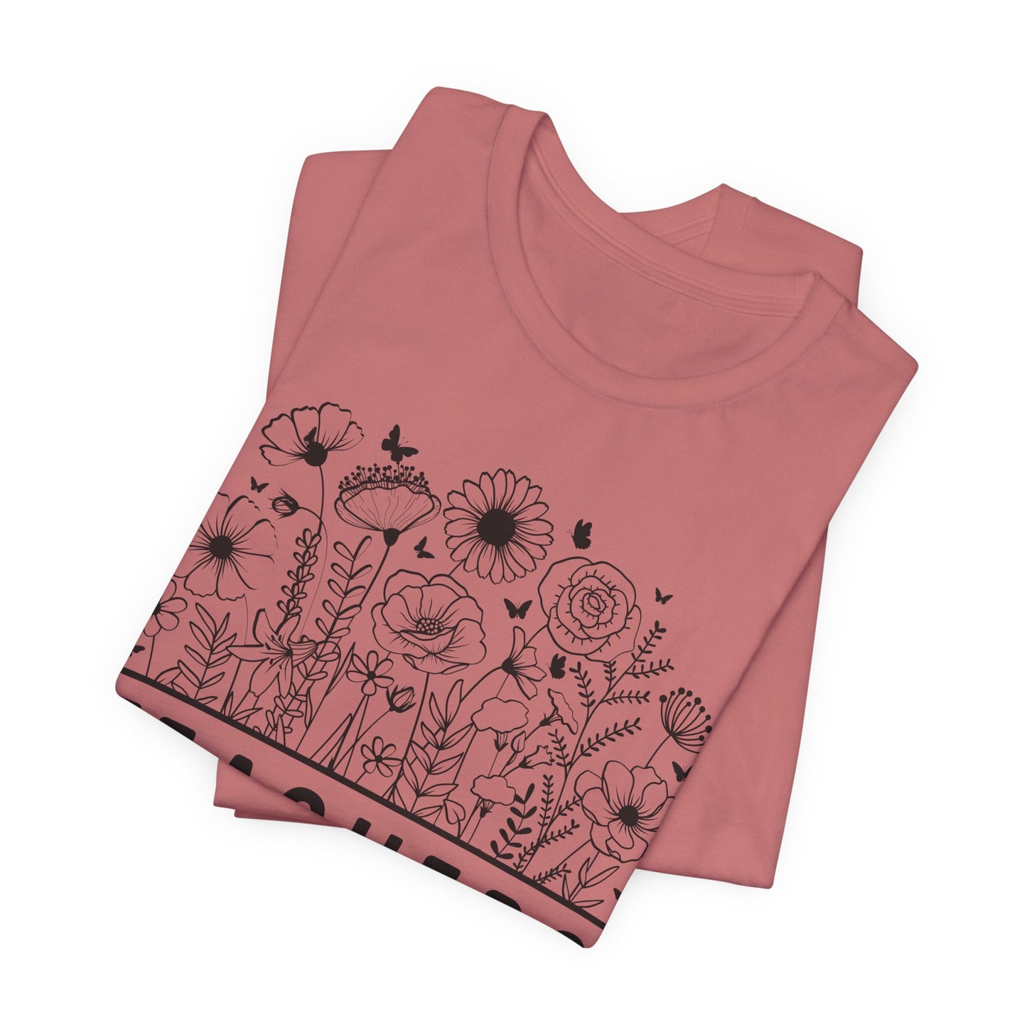 Inspirational Teacher T-Shirt - "Teachers Plant Seeds That Grow Forever"