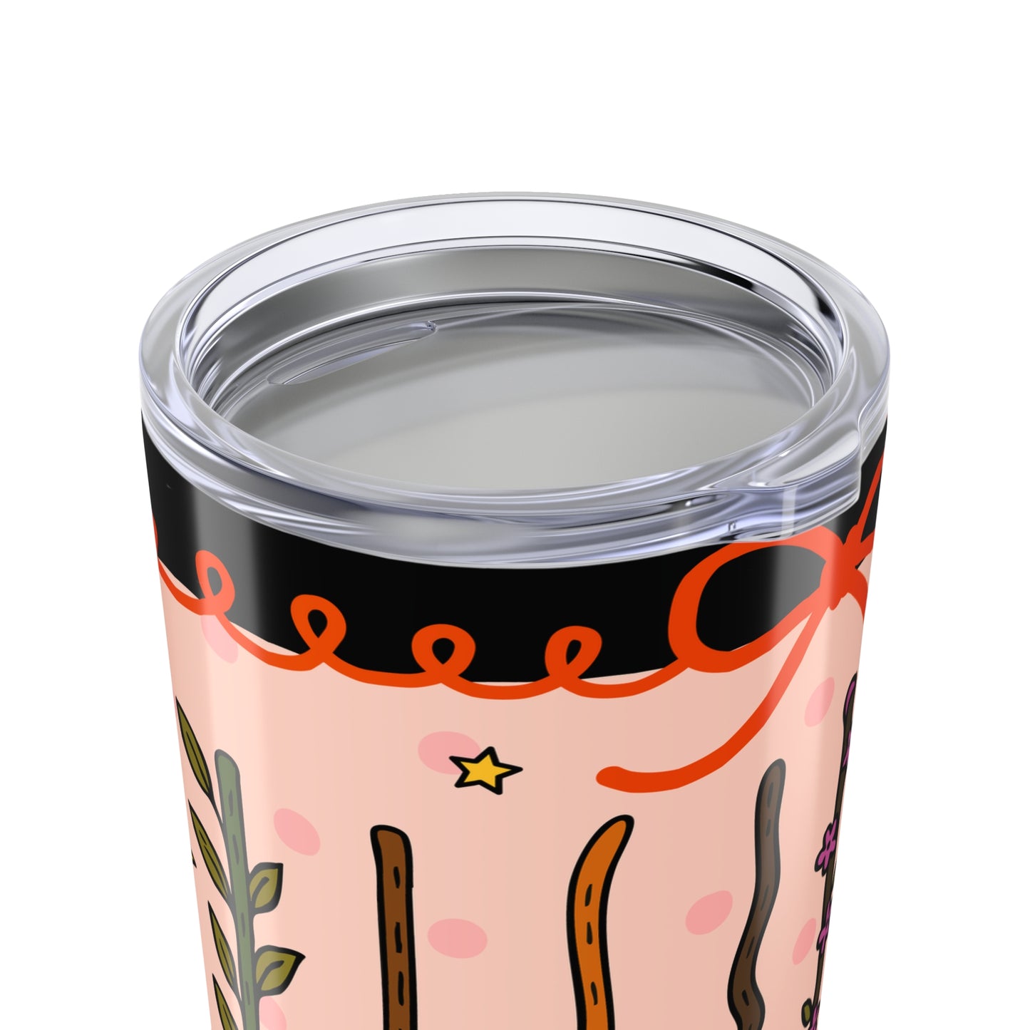 Tumbler 20oz Whimsical Witch Halloween