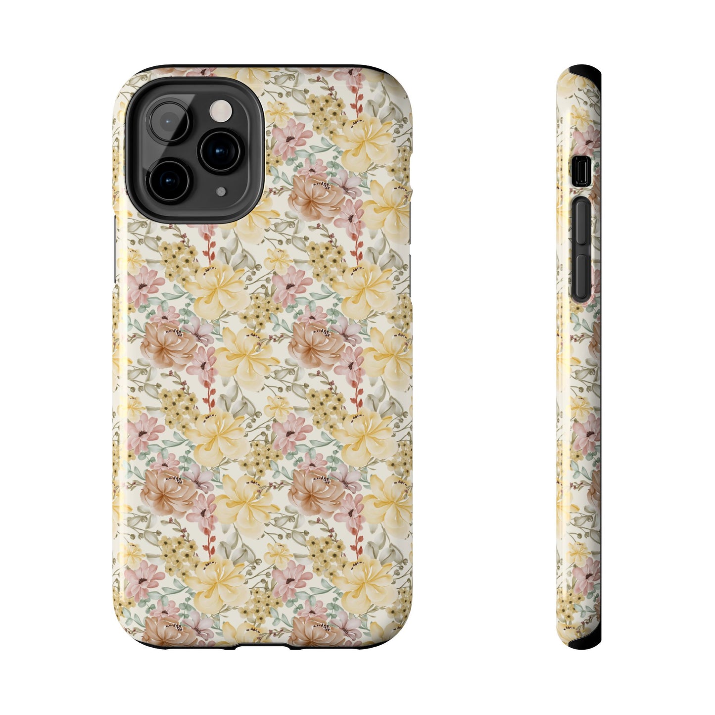 Floral Tough Phone Cases - Durable Protection, Stylish Accessories for Garden Lovers, Nature Enthusiasts, Birthdays, Holidays