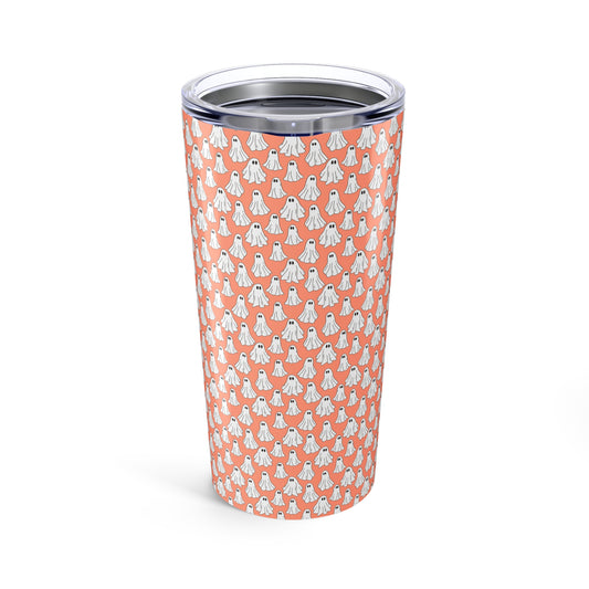 Ghostly Charm 20oz Tumbler | Cute Halloween Drinkware, Gift for Ghost Lovers, Travel Mug, Party Favor, Fall Decor