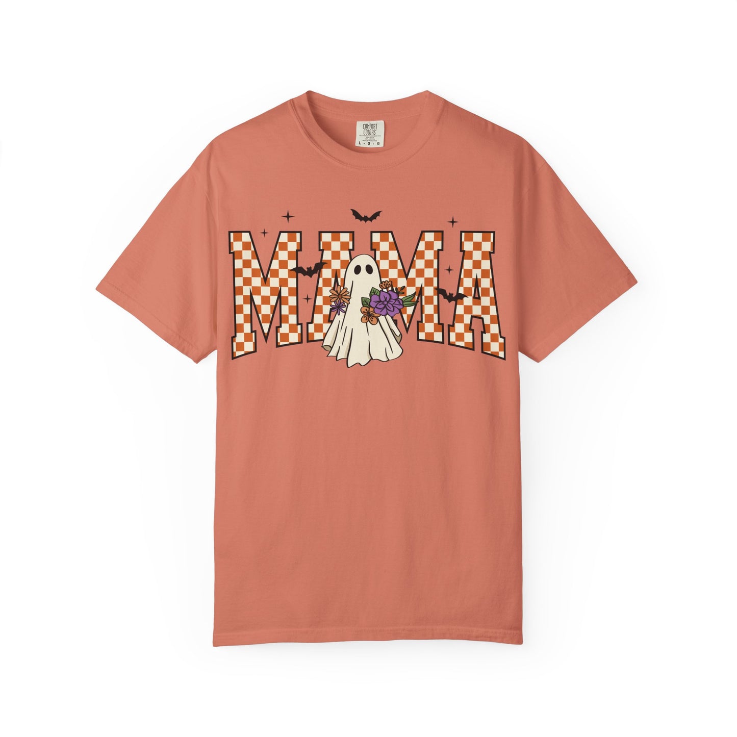 Ghostly Mama T-shirt, Spooky Mama Shirt, Halloween Tee, Gift for Mom, Fall Fashion, Unisex Graphic Tee