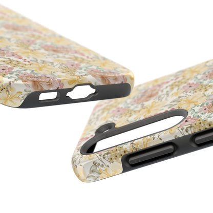 Floral Tough Phone Cases - Durable Protection, Stylish Accessories for Garden Lovers, Nature Enthusiasts, Birthdays, Holidays