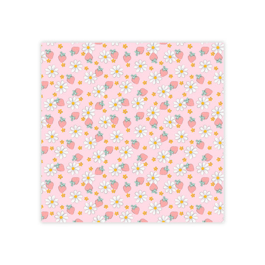 Charming Floral Post-it® Note Pads, Cute Sticky Notes, Spring Stationery, Office Decor, Gift for Students, Teachers, or Friends