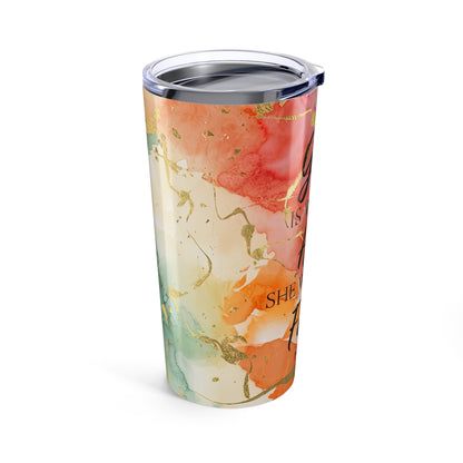 Inspirational Bible Verse Tumbler, 20 oz