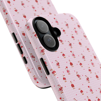 Silly Goose Valentine Phone Case